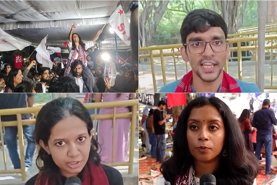 Left Unity sweeps JNU Students’ Union Polls 2025