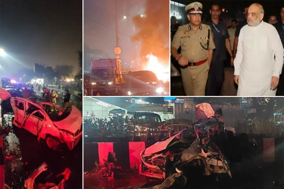 Blast in a moving car near Red Fort in Delhi