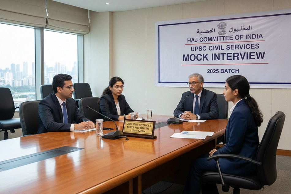 Haj Committee invites applications for UPSC CSE Mock Interview