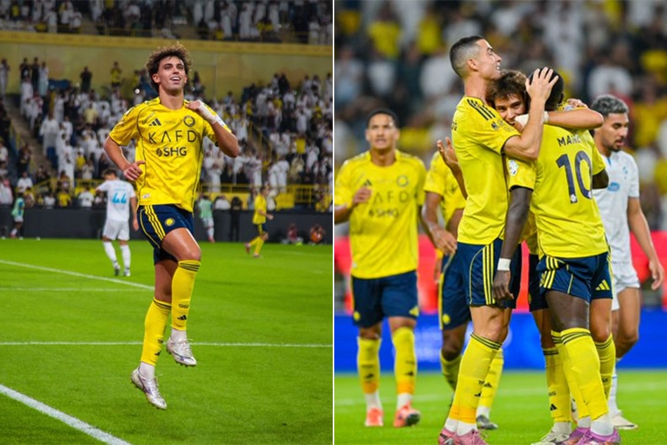 Ronaldo hits 949th career goal as Felix steals Al Nassr vs Al Fateh show