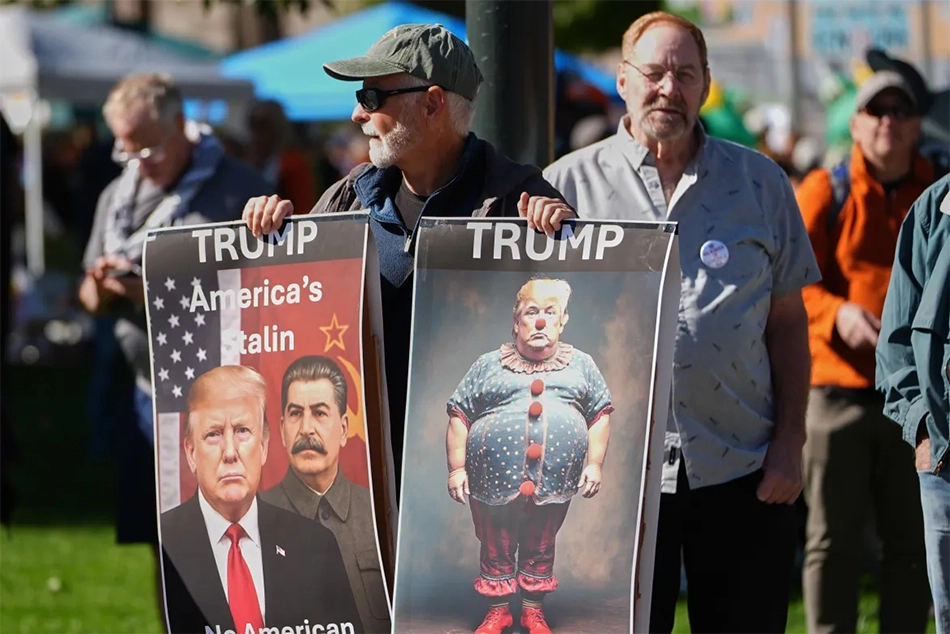 Watch: America rocked by 'No Kings' protests, violence in Portland