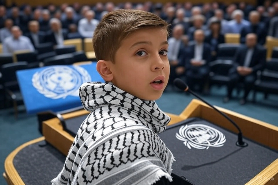 ‘I Just Want to Play Again’: A Gaza Child Speaks at 80th UN Summit
