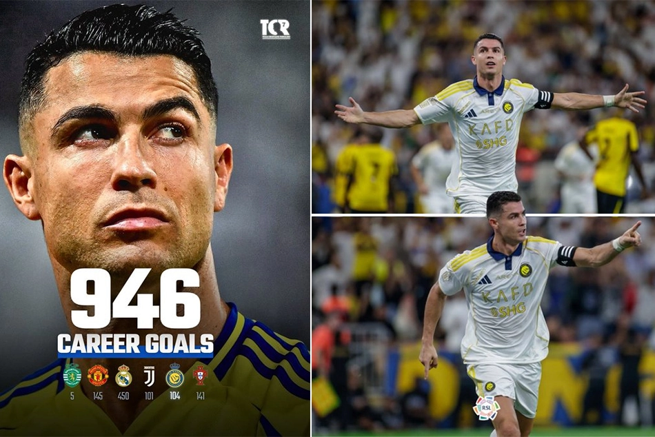 Cristiano Ronaldo 04 nets away from 950 Career Goals