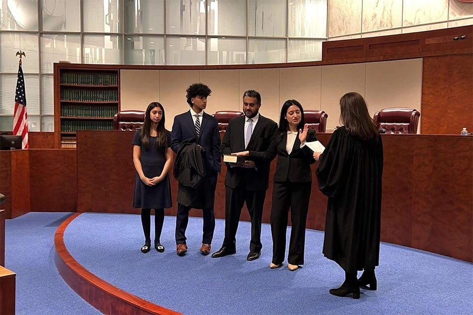 Meet Lubna Qazi Who Takes Oath as Administrative Law Judge in New Jersey