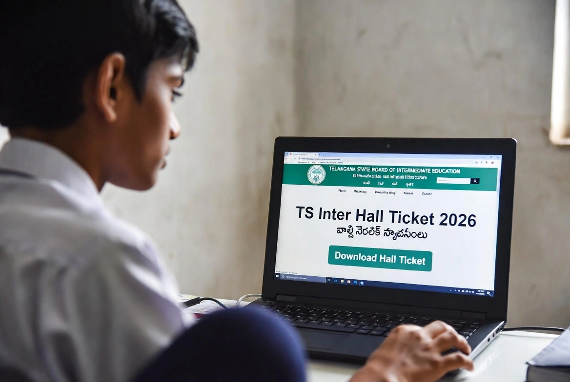 TS Intermediate (2026) Hall Tickets Released: Steps, Link to Download