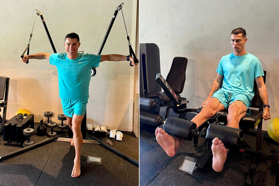 Cristiano Ronaldo is back in Saudi Arabia