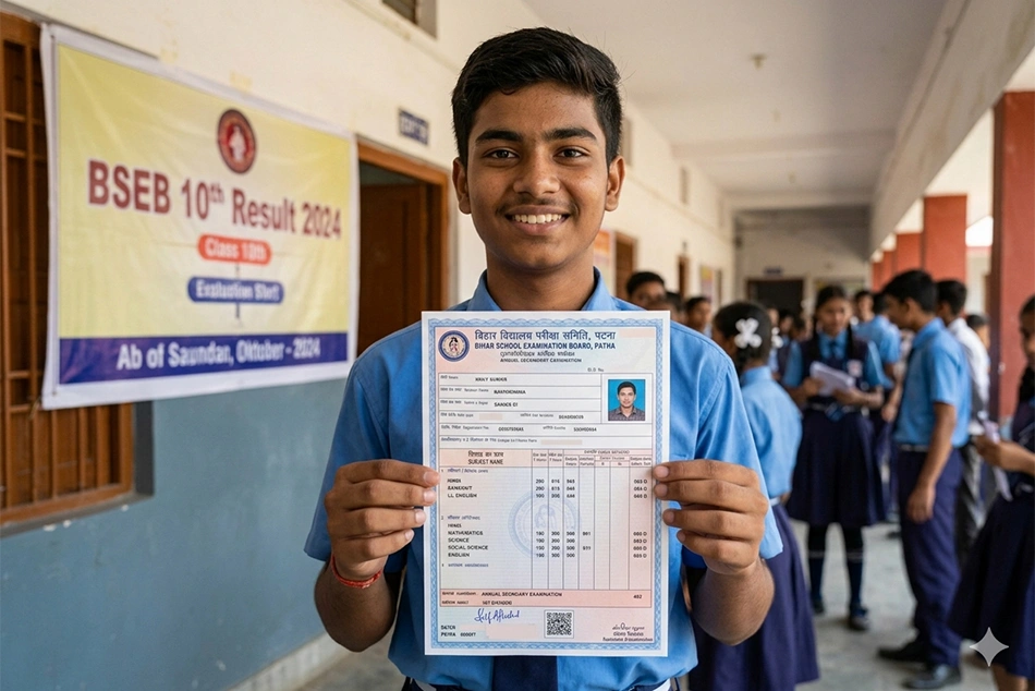 Bihar 10th Result 2026 Today: Check Here