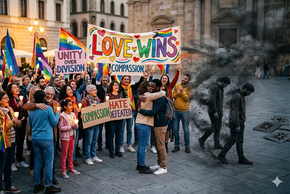 Rays of Hope Amidst Rising Hate