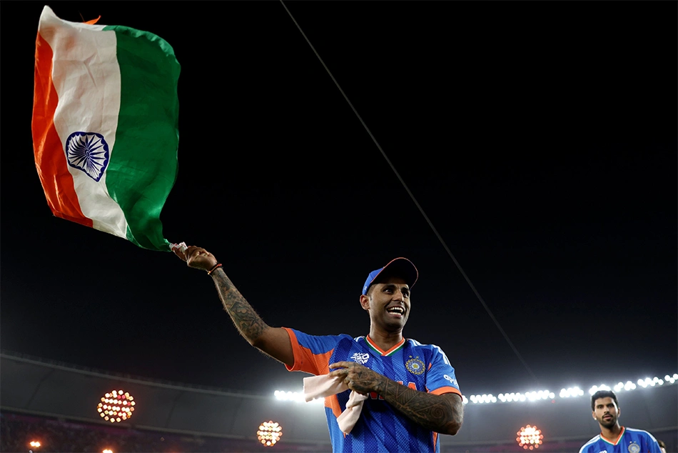 India wins 3rd straight T20 World Cup