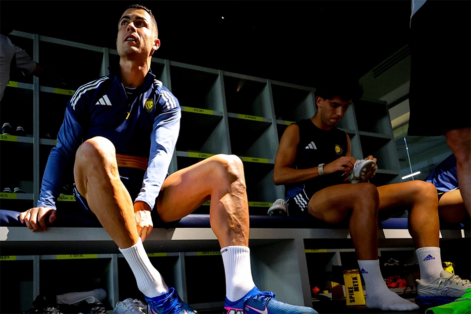 Watch: Ronaldo's Free Kick Goal Viral Ahead of Al-Nassr Vs Al Akhdoud Clash
