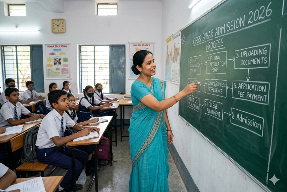 OFSS Bihar 11th Admission 2026 Starts, Check Steps