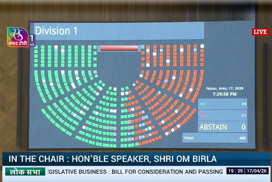 Modi govt fails to pass Delimitation Bill 2026 in Lok Sabha