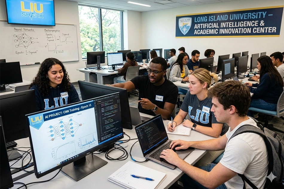 Inside Long Island University's AI² Center