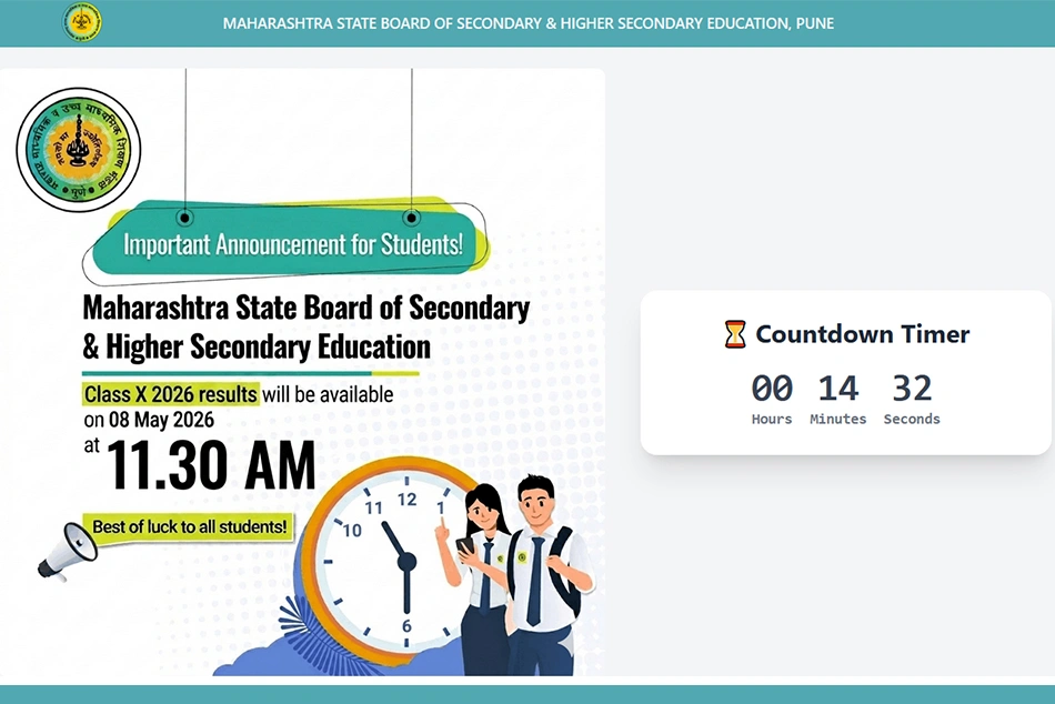 Maharashtra SSC Result 2026 Date: May 08, Time: 11.30 AM