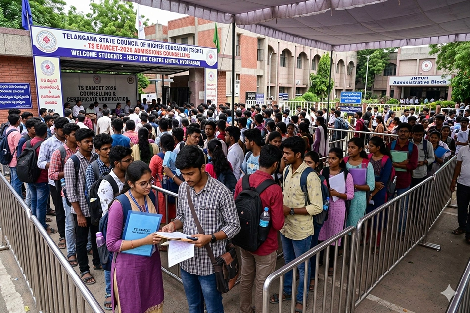 TS EAMCET 2026 Counselling: Option Entry Starts, Check Steps