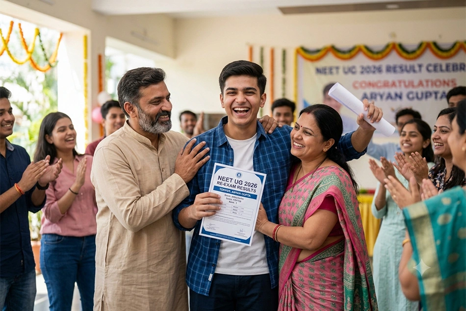 NEET UG 2026 Re-Exam Result Out - Full List of Toppers