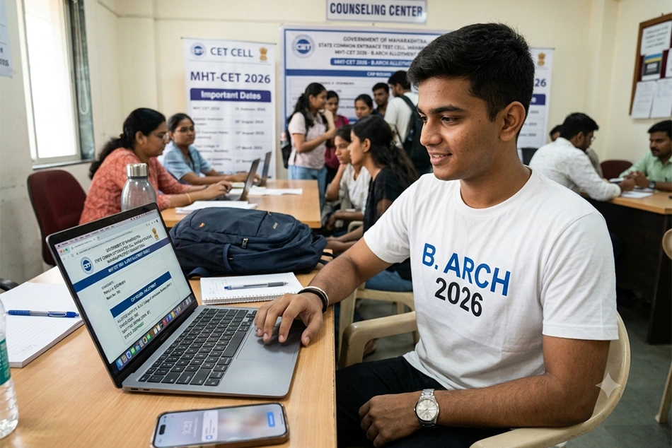 Maharashtra B Arch 2026 Round 1 Allotment Today - Direct Link