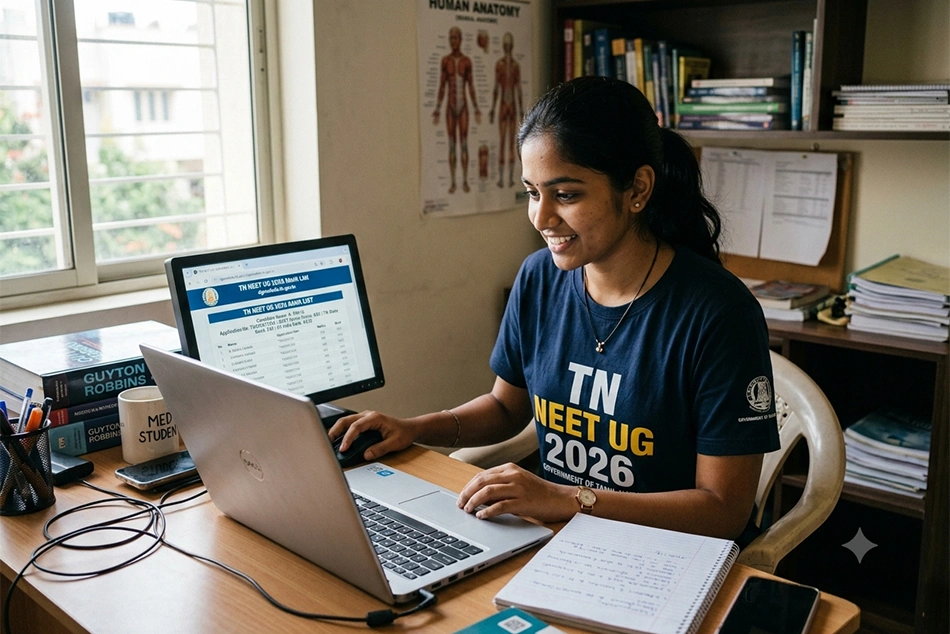 Tamil Nadu MBBS, BDS 2026 Rank List Published, Check Now