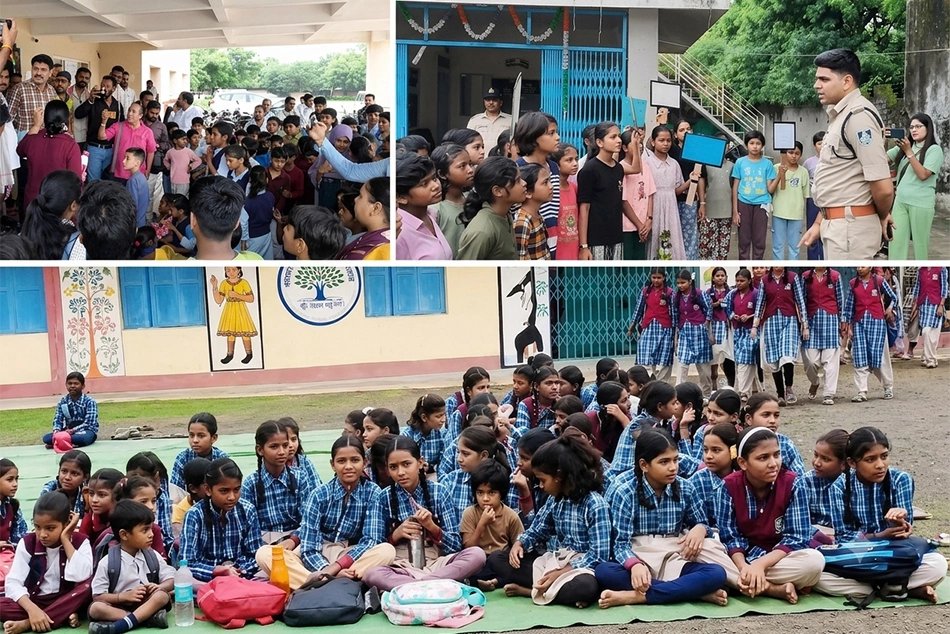 Gen Alpha protest across Madhya Pradesh over school mergers