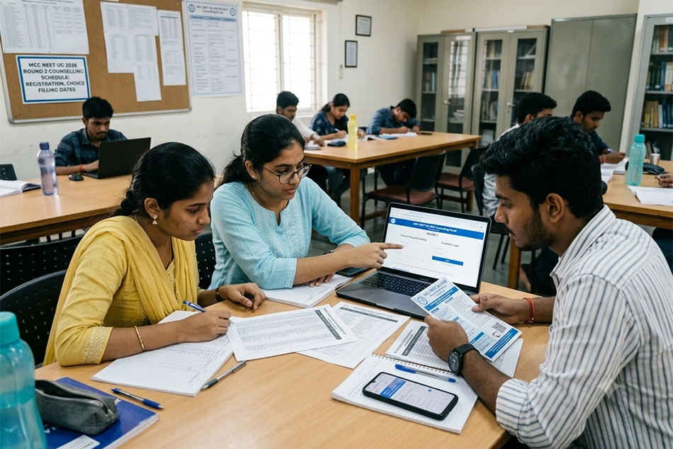 MCC NEET UG Counselling 2026 Round 2 Schedule Published