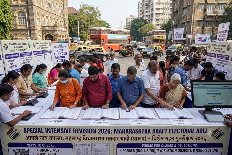 Maharashtra SIR: 2.06 cr names missing from [Draft] Electoral Lists