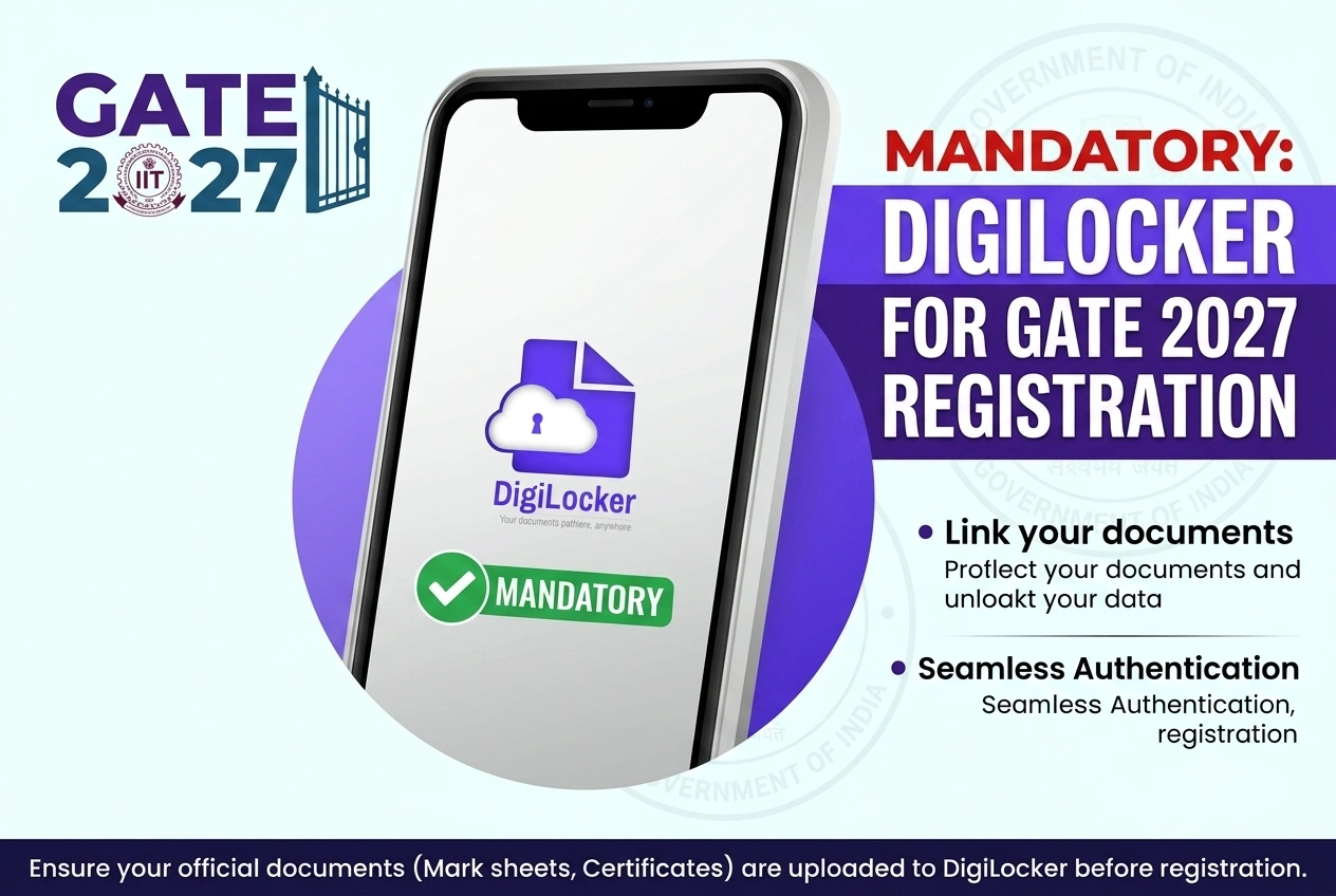 GATE 2027: DigiLocker is Mandatory for Registration