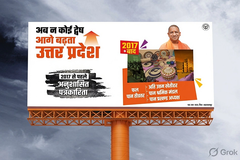 How Yogi Govt in UP Turned Taxpayers’ Money into Political PR Machine
