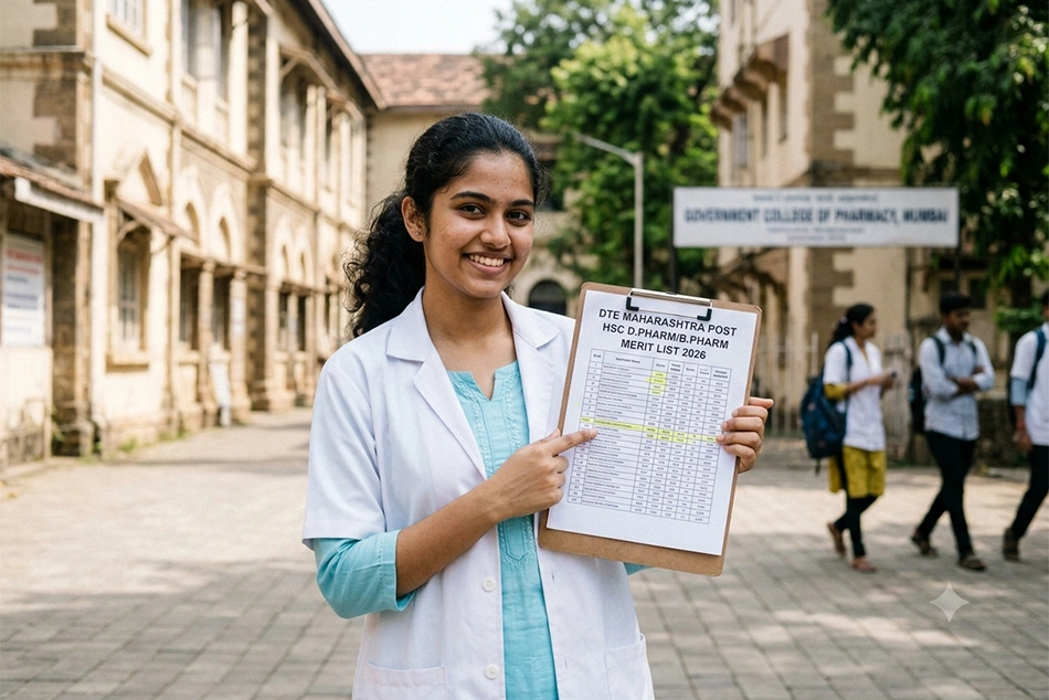 DTE Maha Post HSC Pharmacy Diploma Merit List 2026 - Link to Check