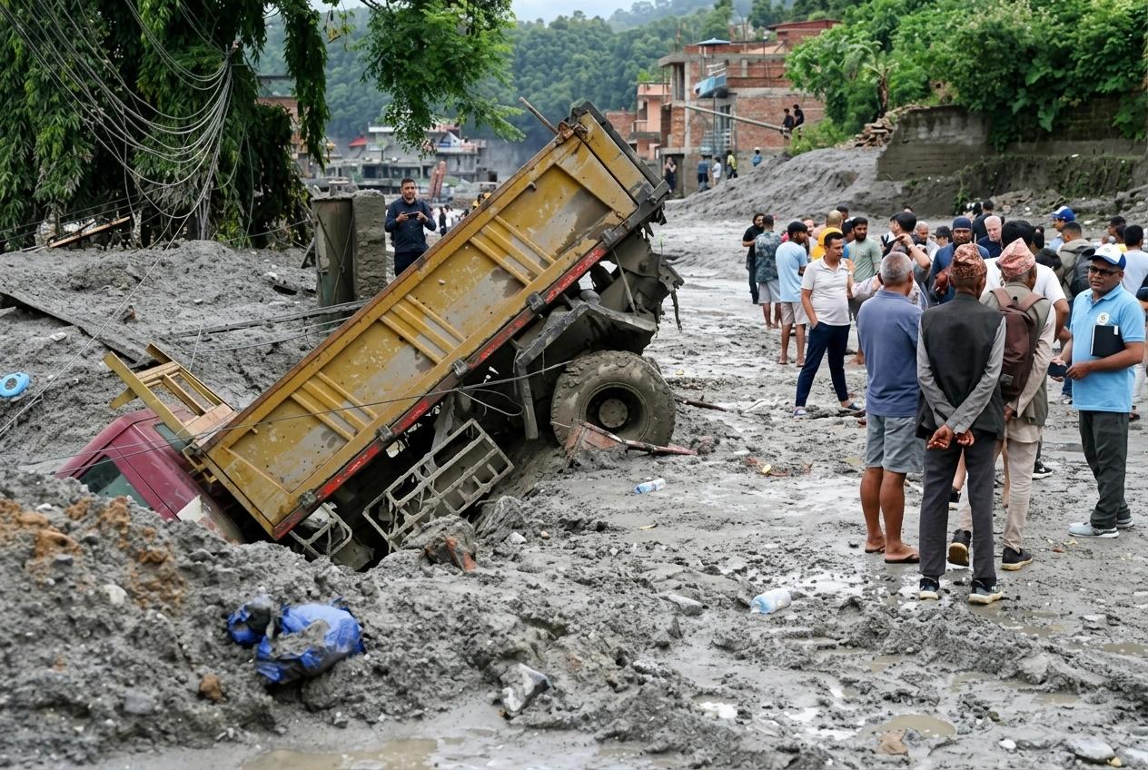 Nepal blames USA, China and India for floods, seeks compensation
