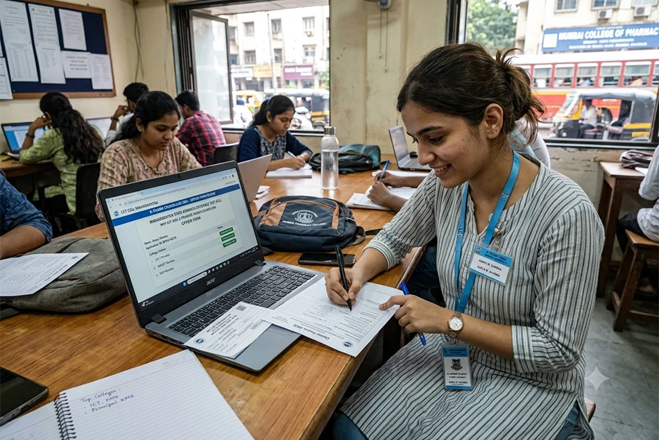 Maharashtra B Pharm Admission 2026: Option Submission from Today