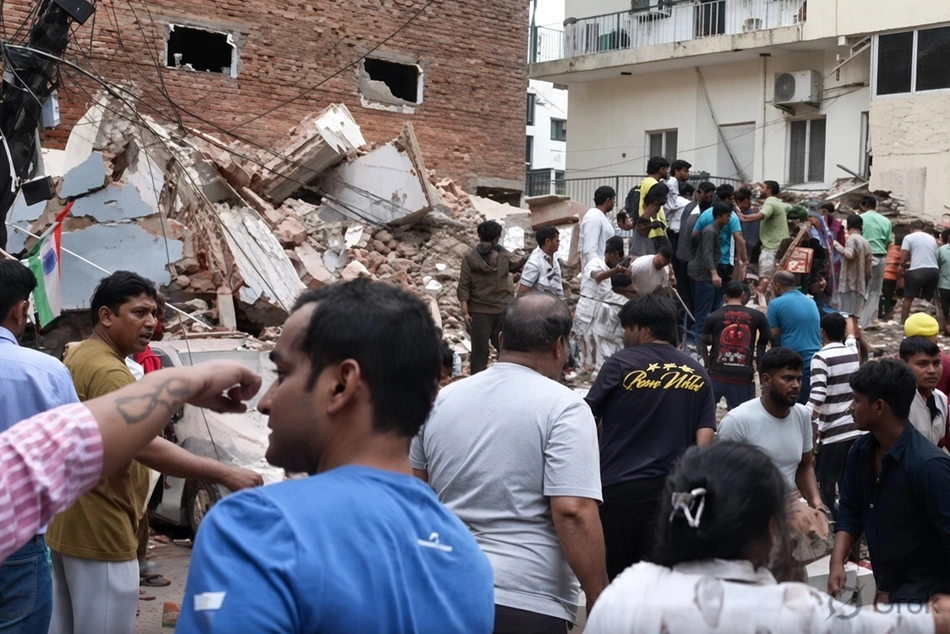 Delhi Hostel Collapse Death Toll 7, Many Still Under Debris
