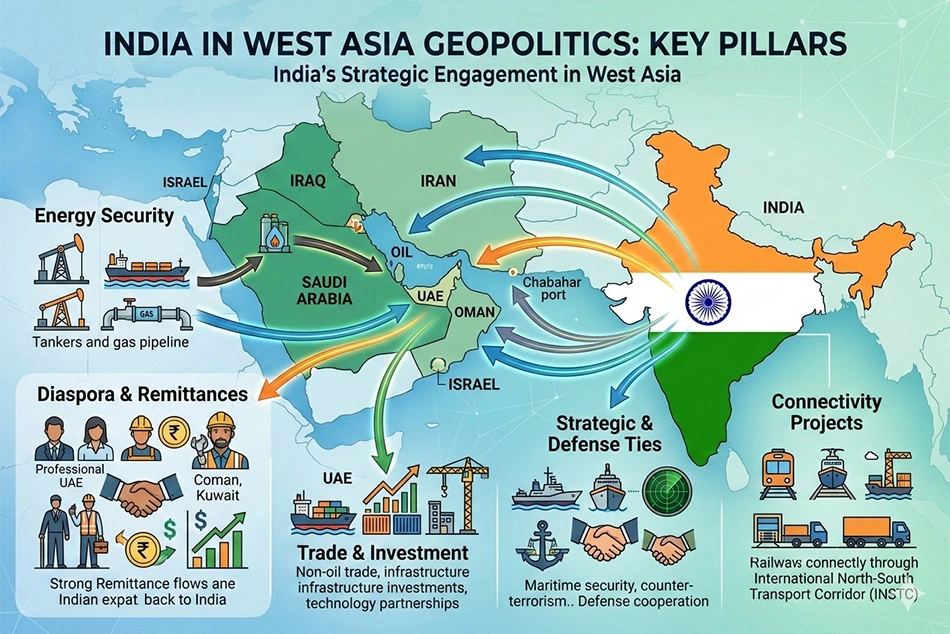 India and West Asia Crisis: Managing Interdependence in Volatile Region